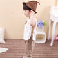 Boys and Girls Cotton and Linen Vest Suit Baby Summer Breathable Cool Two-piece Baby Comfortable Thin Loose Casual Clothes