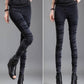 Spring and Autumn Plus Size Tight-fitting Elastic Pencil Pants with Small Feet and Thin High-waisted Elastic Denim Leggings