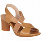 Fashion Women Sandals Platform Summer Round Mid Heel Peep Toe Casual Non-slip Back Strap Beach Ladies Shoes