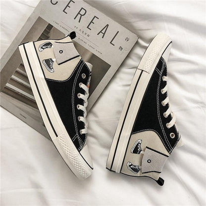 Men's High Top Sneakers Casual Skateboarding Shoes Sports Shoes Breathable Hip Hop Walking Shoes Street Shoes Chaussure Homme