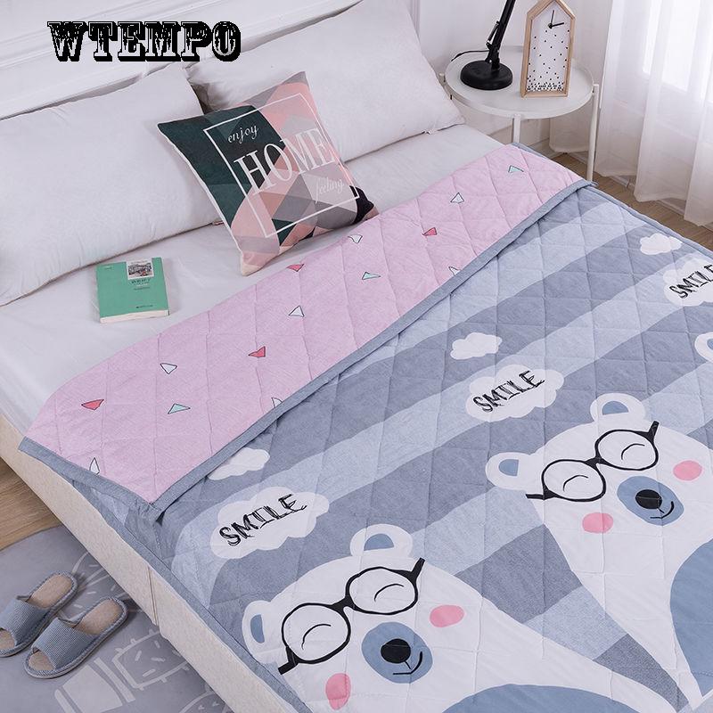 Summer Cool Quilt Dormitory Home Summer Children's Thin Quilt Comfort Air Conditioning Was
