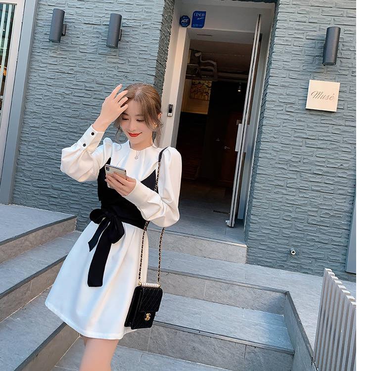 Womens Summer Long Sleeves Midi T-Shirt Dress O-Neck Casual Loose Pullover Tunic Tops A-line Dress
