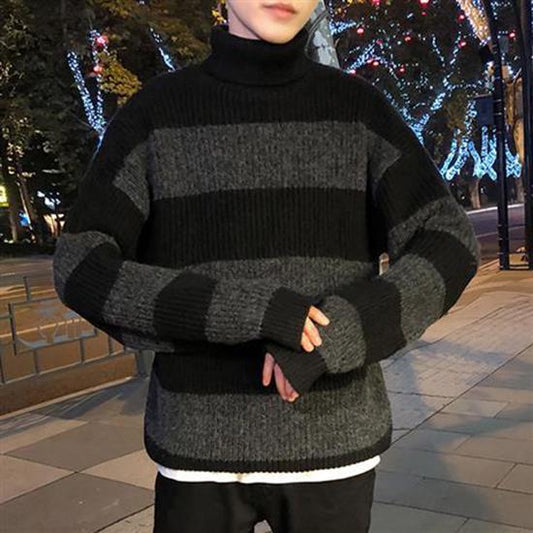 Autumn Winter Sweater Men 2019 Casual Pullover Men Long Sleeve O-Neck Knitted Solid Men Sweaters