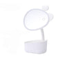 Rotating Vanity Mirror with Storage Home Dormitory Desktop Makeup Mirror Makeup Remover Princess Mirror
