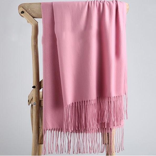 Korean Style Autumn/Winter Fashion Solid Color Women Scarf Cashmere Scarves