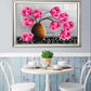Cross Stitch Flower Vase Diamond Painting Full of Diamond Restaurant Brick Painting Full of Brick Diamond Embroidery