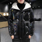 90% White Duck Down Winter Men's Down Jacket Fashion Casual Ins Hooded Jacket Korean Version of The Trend of Thick Warm Down Jacket