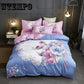 Bedding set Skin cotton duvet cover set Twin Full Queen Size Quilt cover Bed Sheet Pillowcase