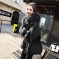 Fashion Trend Short Hooded Fur Collar Women's Down Jacket Autumn and Winter Plus Velvet Thickening Warm White Duck Down Jacket
