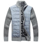 Autumn and Winter Men's Jackets Plus Velvet Thick Coats Men's Plus Size Casual Cardigan Jacket Plus Size Zipper Warm Top