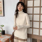 Autumn and Winter Turtleneck Sweater  Women's Pile-neck Sweater, Long-sleeved Pullover, Thickened Base Sweater