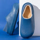 Waterproof Cotton Slippers for Women Winter Indoor and Outdoor Cute Plus Velvet Warm Shoes for Home Non-slip Wool Slippers