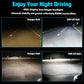 2Pcs H1/H3/H4/H7 100W Car Halogen Lamp 6000K High Brightness Car Light Bulb 12/24V Far and Near Integrated Lamp