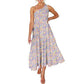 Dress Women Summer Print Boho One Shoulder Sleeveless Dress