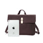 Business Briefcase Men PU Leather Zipper Waterproof Handbag Shoulder Bag Travel Messenger Bags