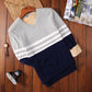 2019 Winter Casual Men's Sweater Stripe Knittwear Mens Sweaters Pullovers Pullover Men Pull Homme
