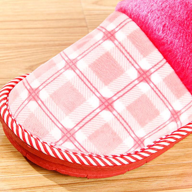 Cotton Slippers Women's Home Home Indoor Slippers Winter Non-slip Thick-soled Shoes