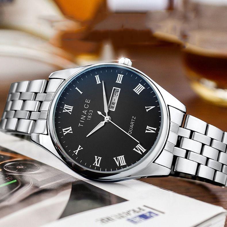 Men Watch Automatic Mechanical Luxury Bussiness Moon Phase Watches Waterproof Clock