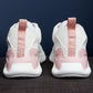 Women's Cushion Running Shoes Breathable Sneakers Textile Sport Shoes White Casual Shoes for Women