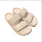 Thick-soled Sandals and Slippers Women's Summer Ins Tide Net Red Fashion Wear Retro Hong Kong-style Harajuku Style Beach Shoes