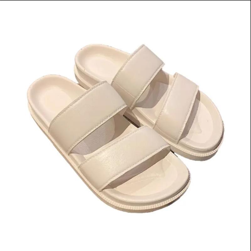 Thick-soled Sandals and Slippers Women's Summer Ins Tide Net Red Fashion Wear Retro Hong Kong-style Harajuku Style Beach Shoes