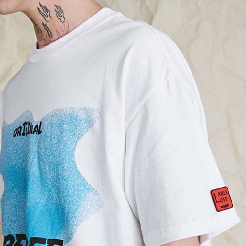 New Summer Hip-hop Dark Loose Cotton Short-sleeved T-shirt Men