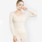 Women Long Sleeve Thermal Underwear Women Winter Tight Suit Sexy Pajamas Autumn Windproof High Elasticity Slim Body Breathable Wearable Versatile