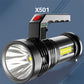 Portable Flashlight Strong Light Rechargeable Outdoor Ultra-bright Long-range Portable Lamp Searchlight