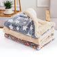 Pet Dog Mat Winter Cat Thick Blanket Autumn and Winter Dog Woven Cat Cater Sleeping Cotton Quilt Warm Pet Sleep Pad