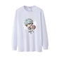 Long Sleeve Men's Cotton T-shirt Round Neck Loose Large Size Men's Clothing Trend Wild T-shirt