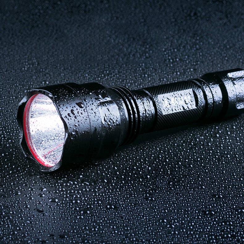 Led Strong Light Flashlight Rechargeable Multi-function Super Bright Long-range C8 Household Outdoor Special Forces Waterproof