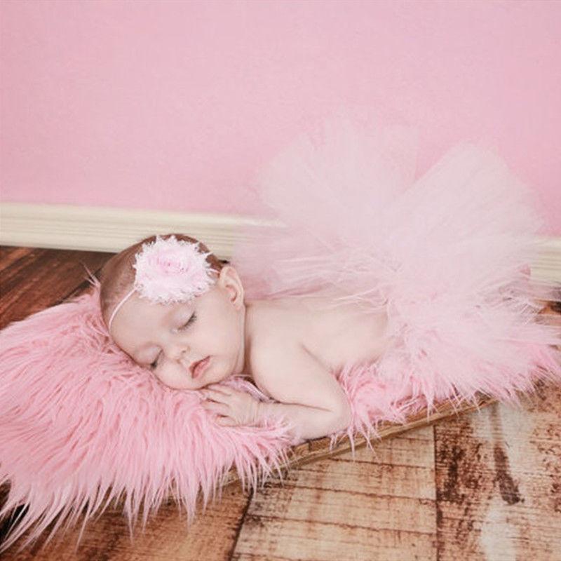 Baby Girls Tulle Bloomers Infant Newborn Diapers Cover 3pcs Short Skirts+Headband Set Skirt Girls Skirts Rainbow Skirt