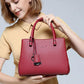 Real Cowhide Handbags Women's Trend Middle-aged Large-capacity Messenger All-match Niche Package