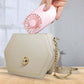 USB Mini Fan Silent and Strong Wind Hand-held Rechargeable Desktop Portable Portable Small Fan