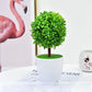 Artificial Flowers Plastic Potted Plants Fake Flowers Small Bonsai Living Room Interior Coffee Table Desktop Wine Cabinet Decoration Ornaments