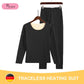 Thermal Underwear Ladies Thickened Plus Velvet Suit De Velvet Self-heating Winter Seamless Bottoming Autumn Clothes Long Trousers