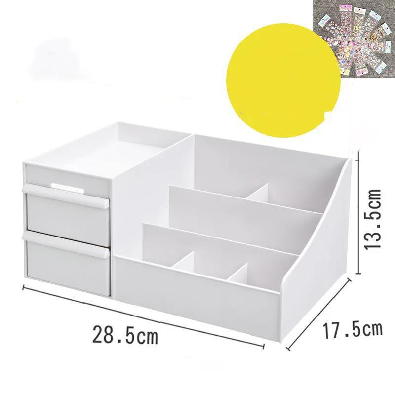 Drawer Storage Cosmetic Makeup Storage Display Holder Makeup Organizer Rack for Creams Make Up Brushes Lipsticks Plastic