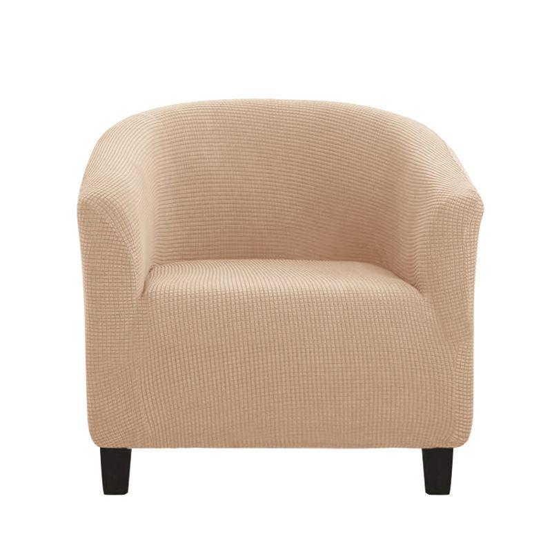 Single Sofa Cover Sofa Cushion Four Seasons Universal Non-slip All-inclusive Fabric Semi-circular Sofa Towel Cover Dust-proof Protective Cover