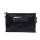 Fashion Business Briefcase Men Leather Black Rivet Zipper Stereotypes Handbag Computer Bag