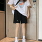 Wide Leg Pants Women's Summer Loose Large Size Casual Shorts Medium Tube Five Points Sports Pants Trend