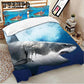 Bedding Set 3D Shark Bedding Sets  Duvet Cover Sets 3 Pcs  Set Duvet Cover Pillow Case