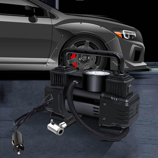 Car-mounted Air Pump Portable Mechanical Disc Pressurizing Inflator Multi-functional General-purpose Car Tire Fast Inflating Pump