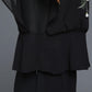 WTEMPO 2pcs Chiffon Shirt Pants Suit Spring and Summer Women's Plus Size Short  Sleeve Loose Casual Two-piece Set