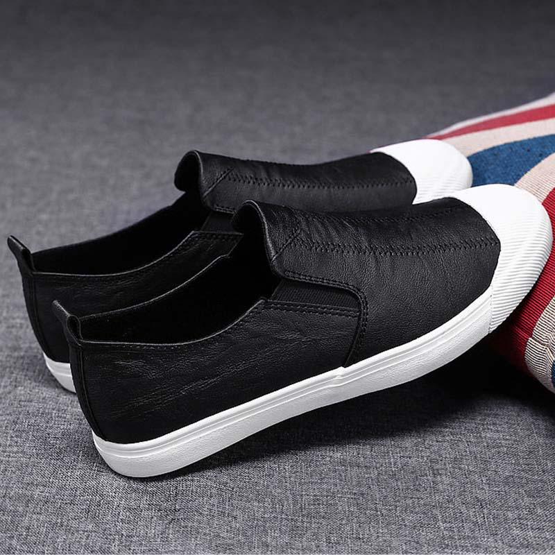 Plus Size 38-44 Summer Men Leather Sneakers Comfortable Deodorant Running Basketball Shoes Breathable Shockproof Non-slip Shoes