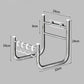 Stainless Steel Bathroom Basin Rack Washbasin Rack Kitchen Cutting Board Pot Cover Rack Basin Storage Rack Nail-free Wall Hanging Rack Basin Rack