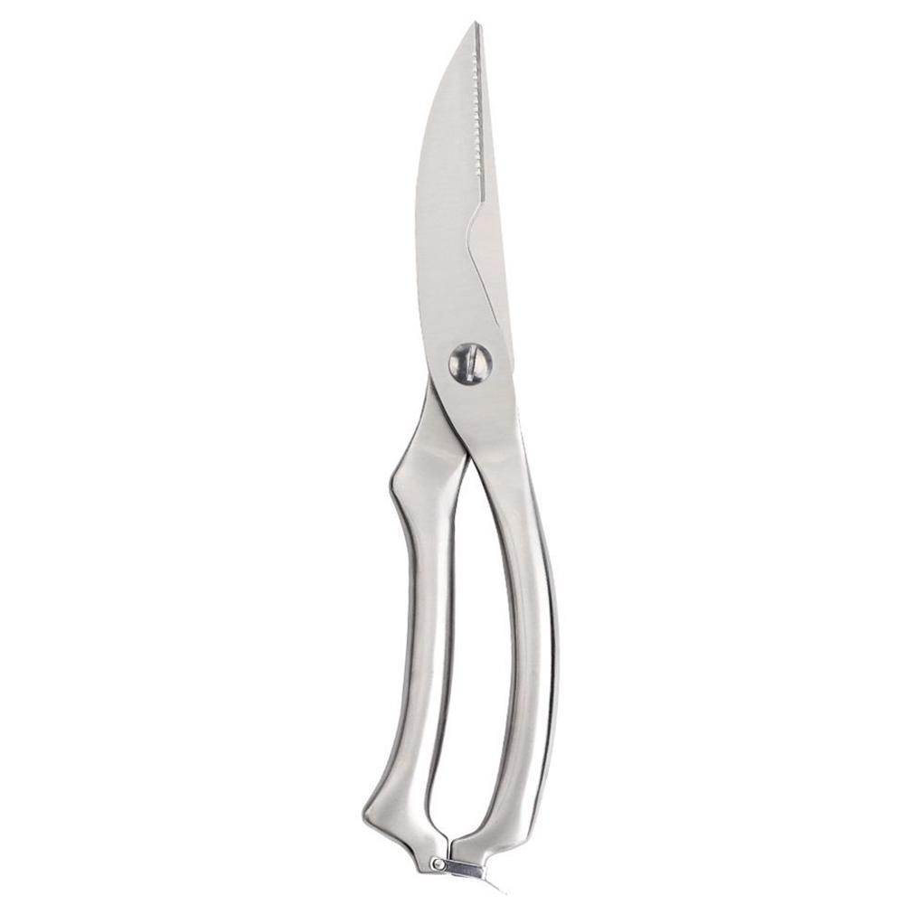 1/3/5 Pcs Stainless Steel Food Scissors Curved Scissors Heavy Sharp Scissors Multi-function Kitchen Supplies