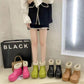 Women's Rain Boots Winter Plus Velvet To Keep Warm Non-detachable Cotton Boots Non-slip Waterproof Thick-soled Short Tube