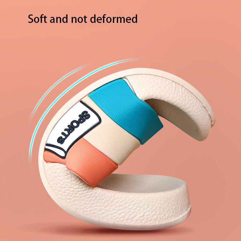 Slippers Women's Household Indoor Home Non-slip Thick-soled Soft Bottom Household Plastic Bath Bathroom Sandals and Slippers