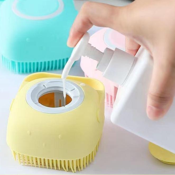Multifunctional Creative Silicone Bath Brush Bath Brush Children's Bath Artifact Shower Gel Massage Brush