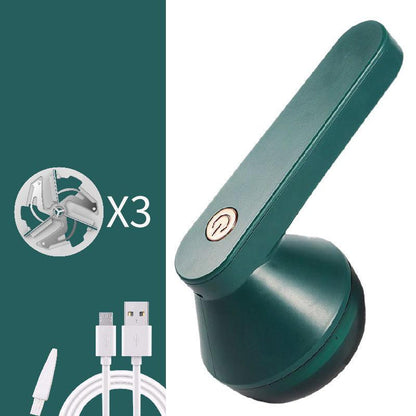 Electric Lint Remover USB Rechargeable Sofa Shaver Sweater Hairball Trimmer Household Epilator  with 4 Blades
